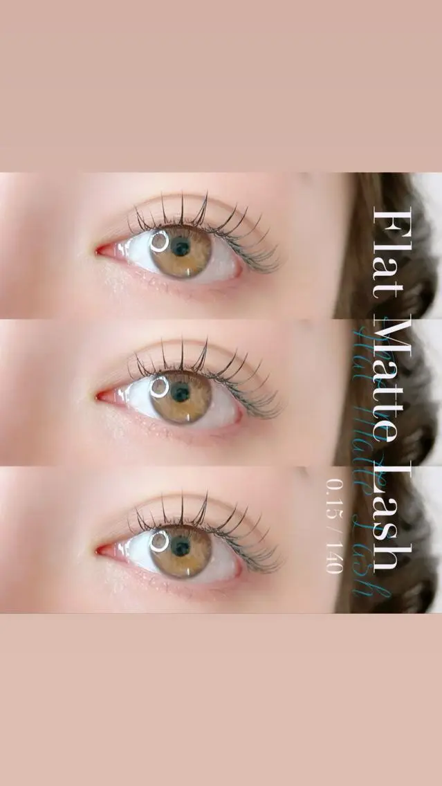 マツエク・マツパ mignon eye YUKINOのマツエク・マツパデザイン