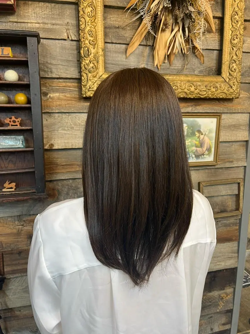 カラー ヘアカラー トリートメント 飯田 ほのかのヘアスタイル