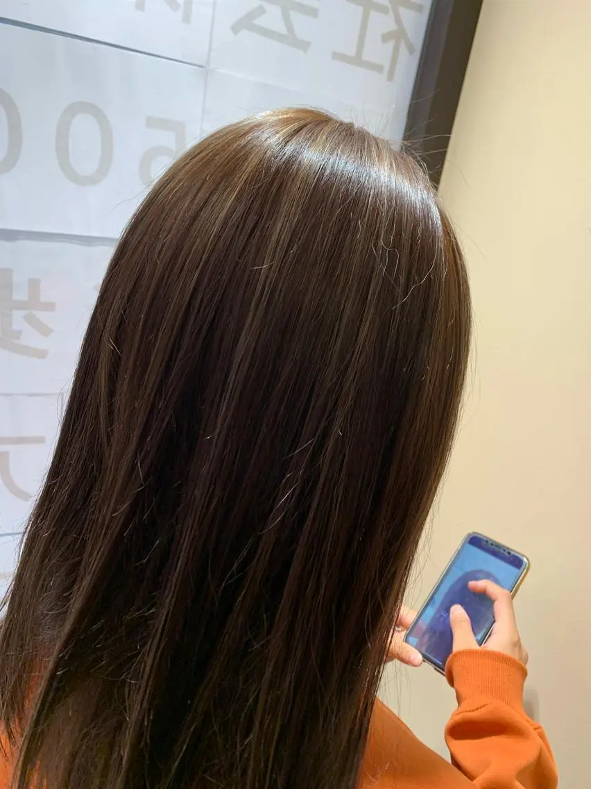 ミディアム 韓国風特化 池田一之のヘアスタイル