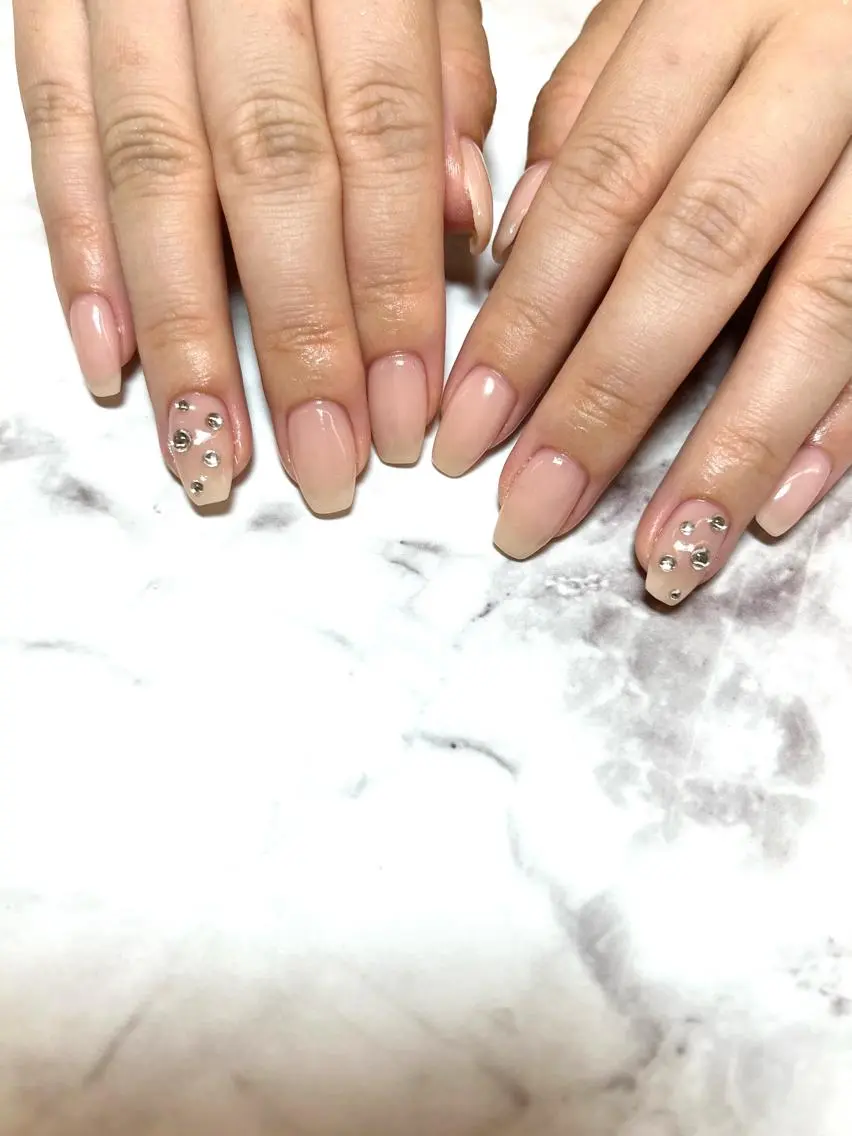 ネイル シンプルネイル 587nail *のネイルデザイン