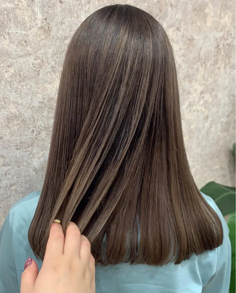 ロング カラー カット ヘアカラー piLLon/ RYUKAのヘアスタイル