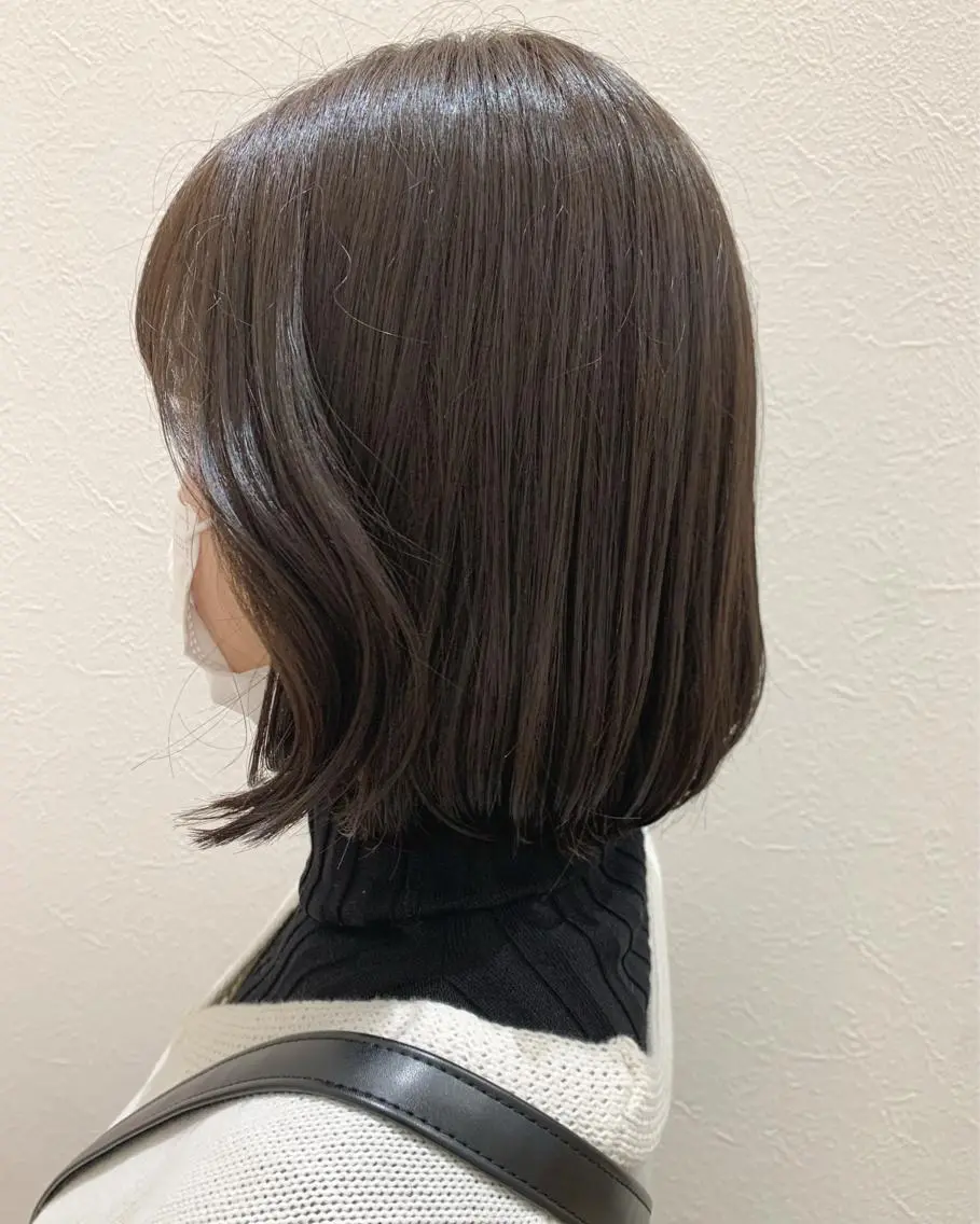 ショート カラー タンバルモリ hubhair レイヤー/透明感のヘアスタイル