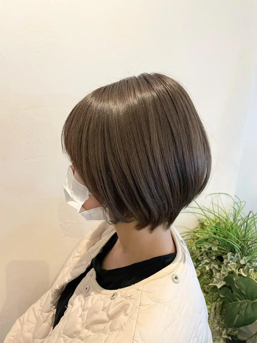 ショート カラー カット ヘアカラー トリートメント AKALA HAIR 西宮店 Juriのヘアスタイル