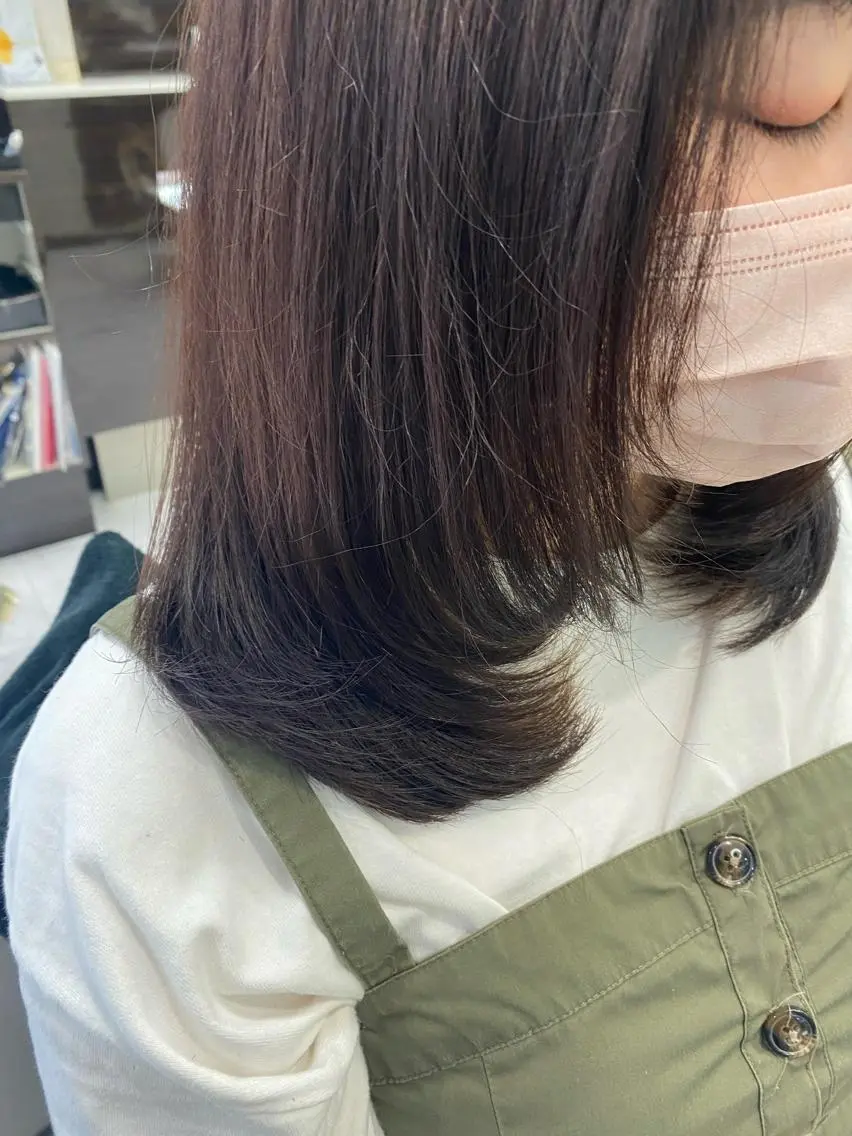 ロング レイヤーカット シャギー 目黒 碧人のヘアスタイル