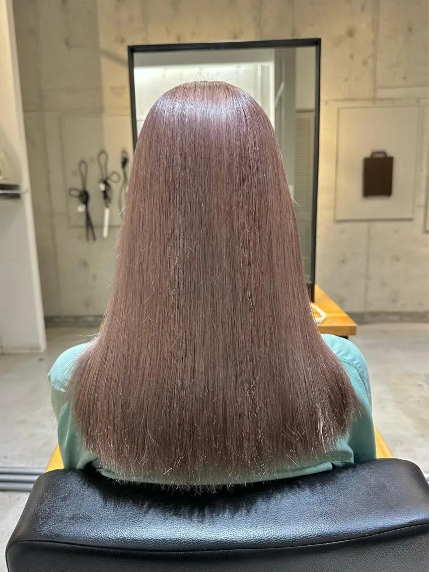 カラー ✂︎ 艶カラー /透明感カラーのヘアスタイル