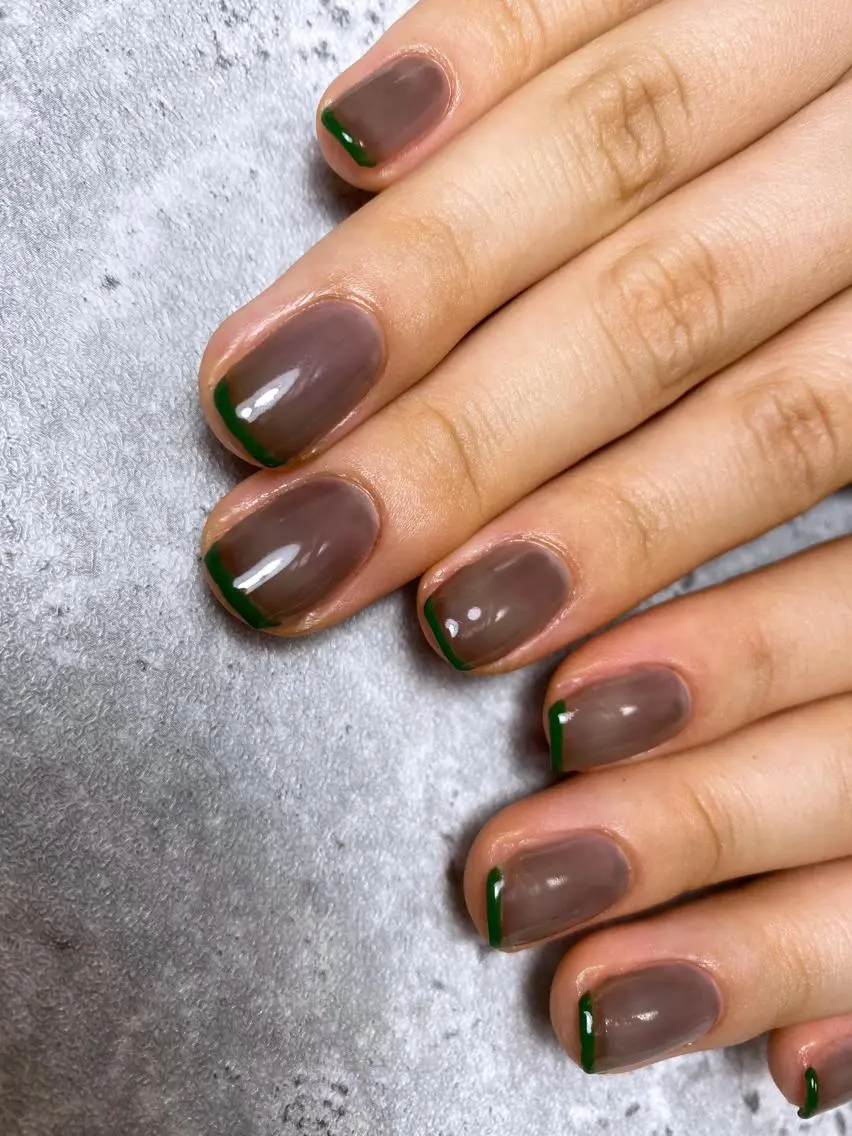 ネイル フレンチネイル 持ち込み ハンドネイル ハンドケア 🌿Charme🌿 MAIのネイルデザイン