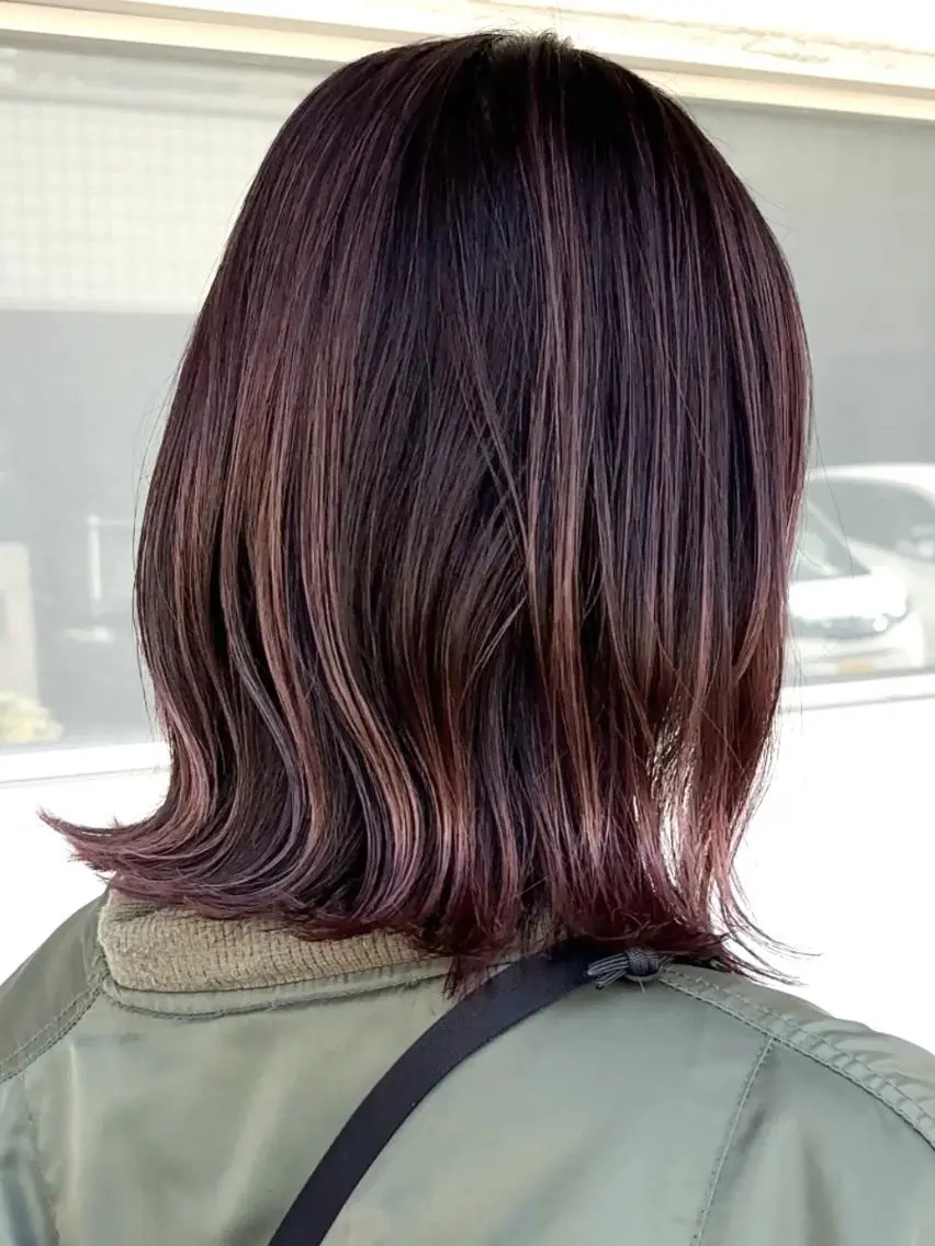 ミディアム 小林 拓也のヘアスタイル