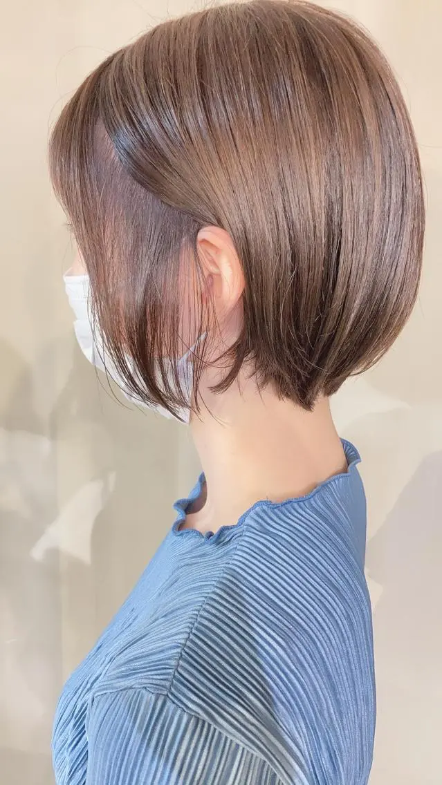 ショート 石木 美緒奈のヘアスタイル