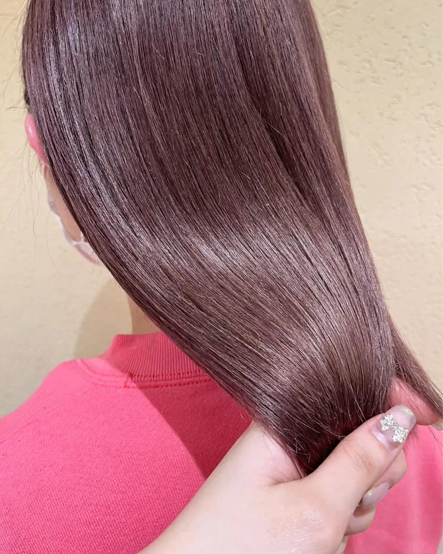 セミロング カラー 𝒢𝒾𝓇𝓁𝓎 ⑅ 𝓎𝓊𝓀𝒶のヘアスタイル