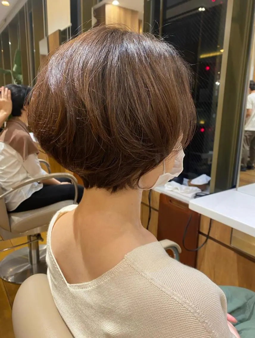 ショート カラー ヘアアレンジ レイヤー/メンズ🥑 マエダアズミ🥑のヘアスタイル