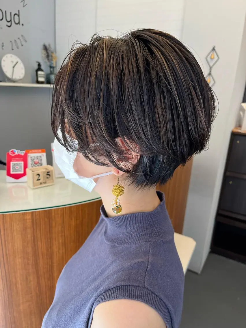 ショート カット 代表　土屋ヒロユキ ショートカットのヘアスタイル