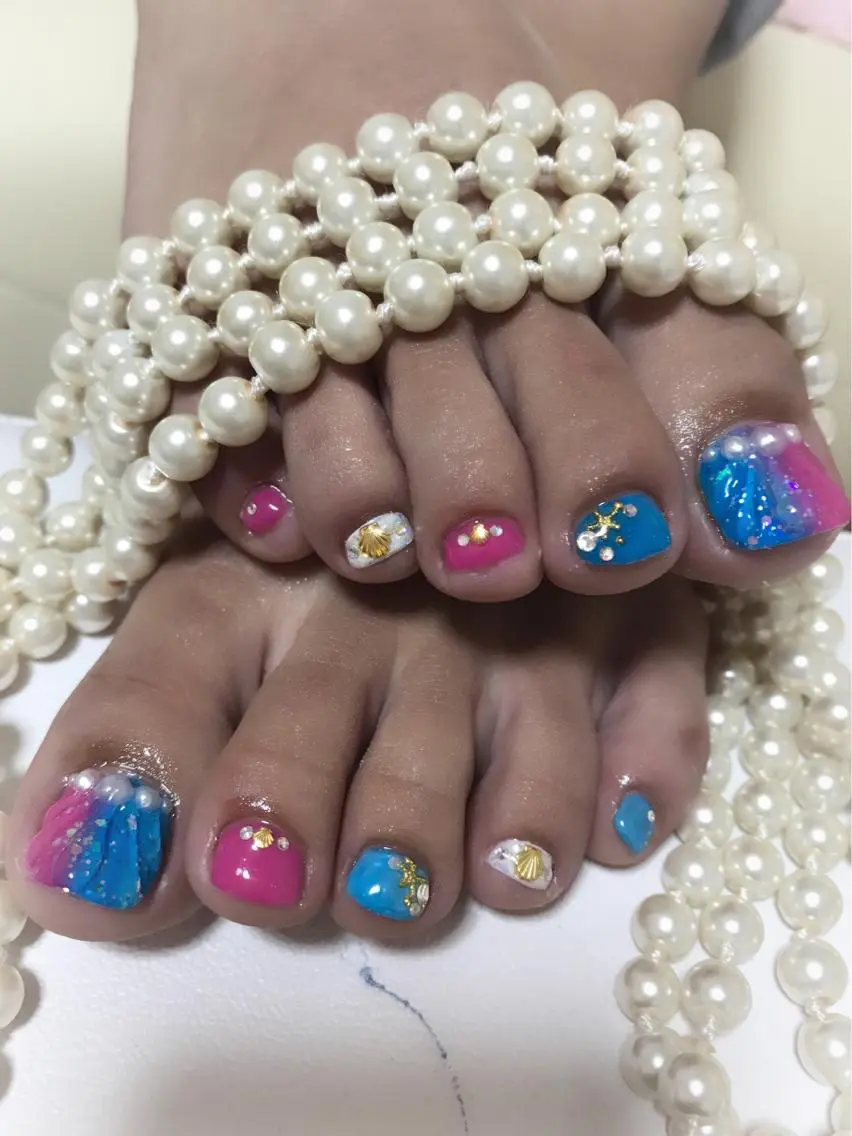 ネイル フットネイル LiLion Nailのネイルデザイン