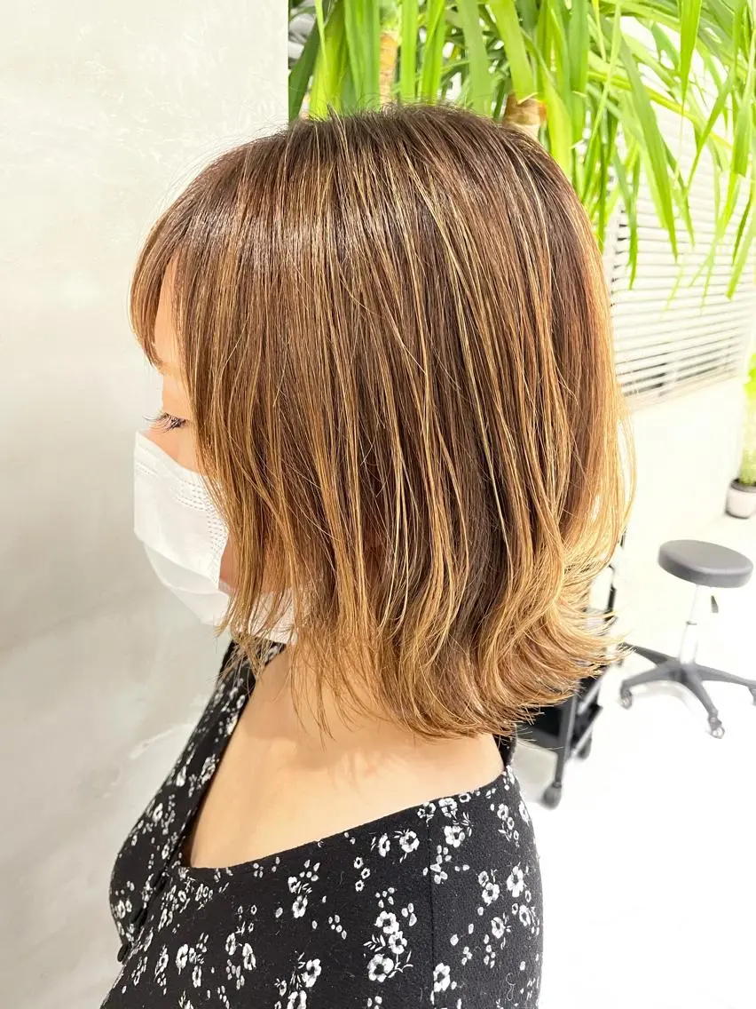 ミディアム カット ヘアカラー トリートメント 🦕小林 大地🦕のヘアスタイル