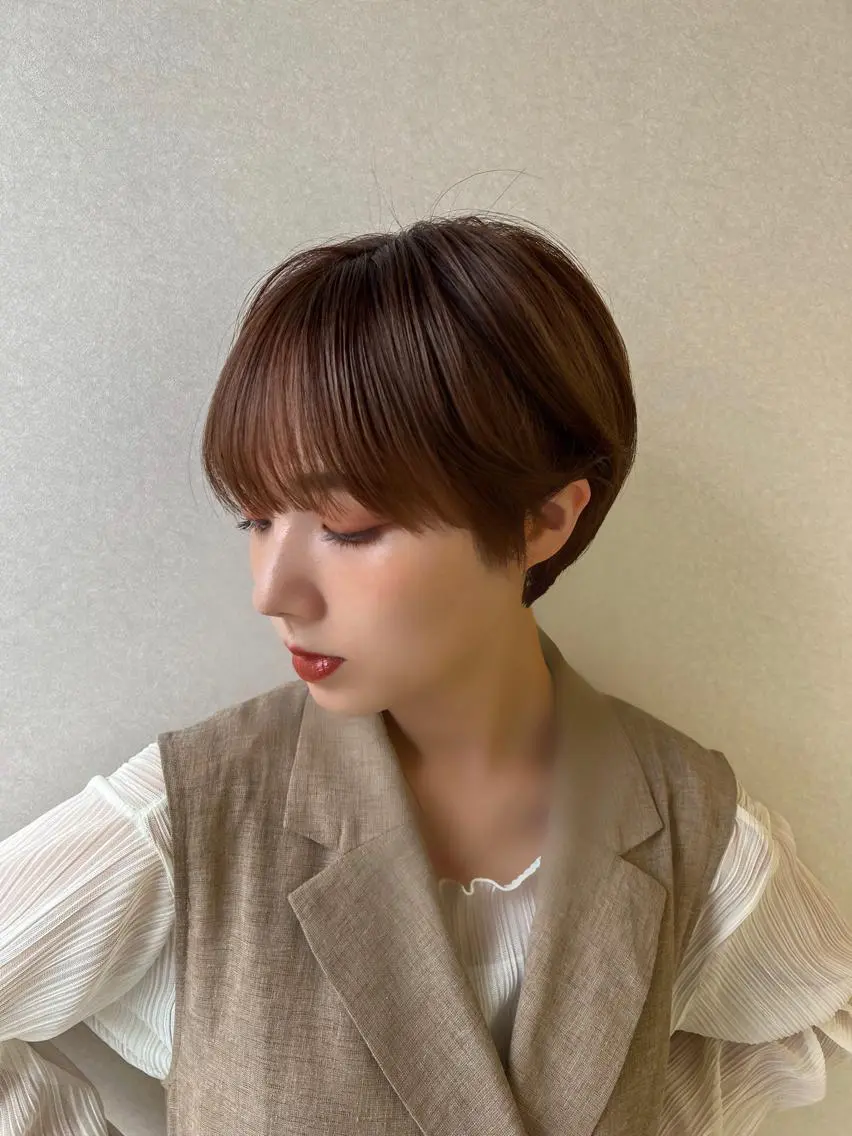 ショート 透明感カラー/ 髪質改善/kuroのヘアスタイル