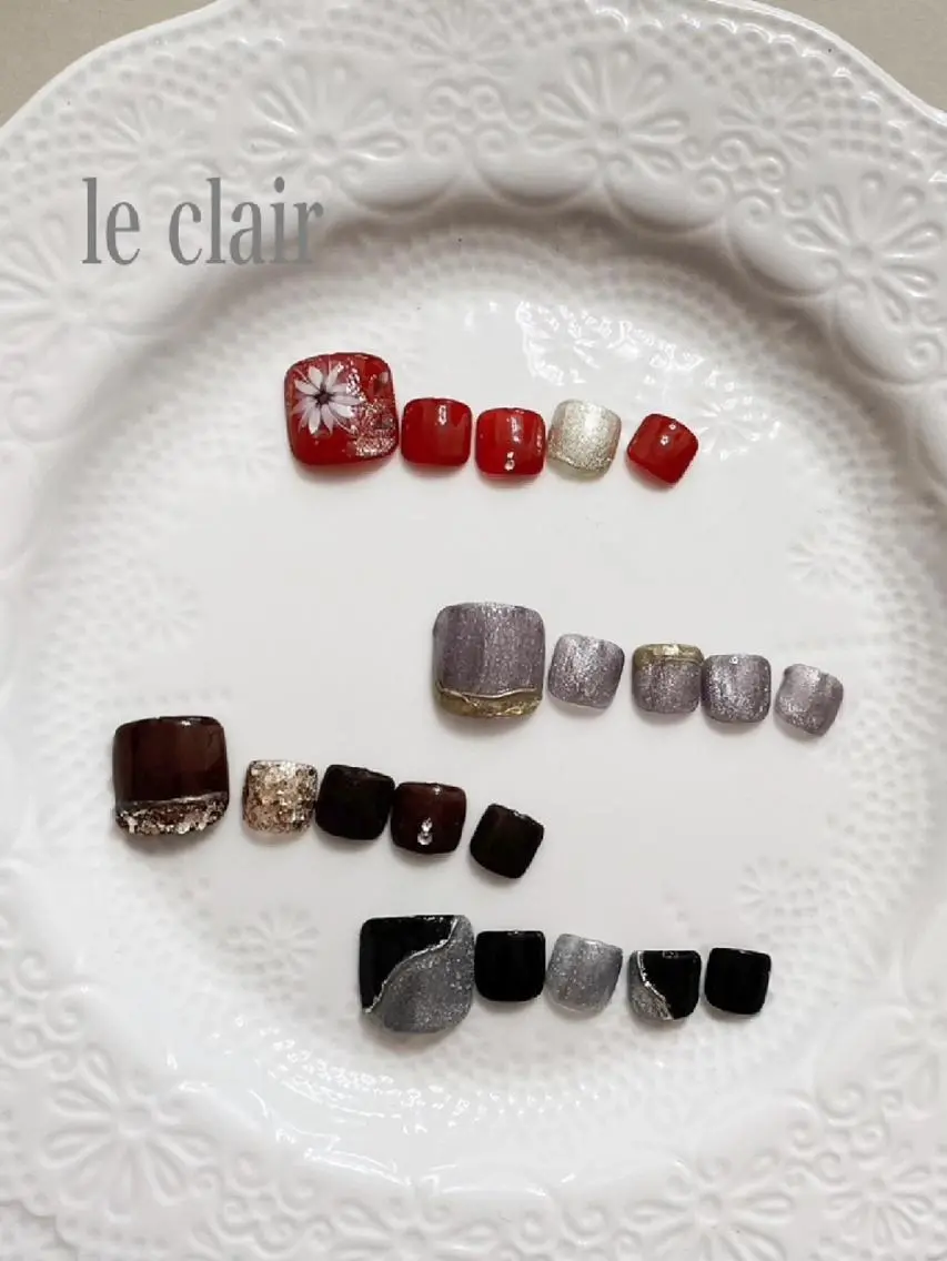 ネイル フットネイル le clairのマツエク・マツパデザイン