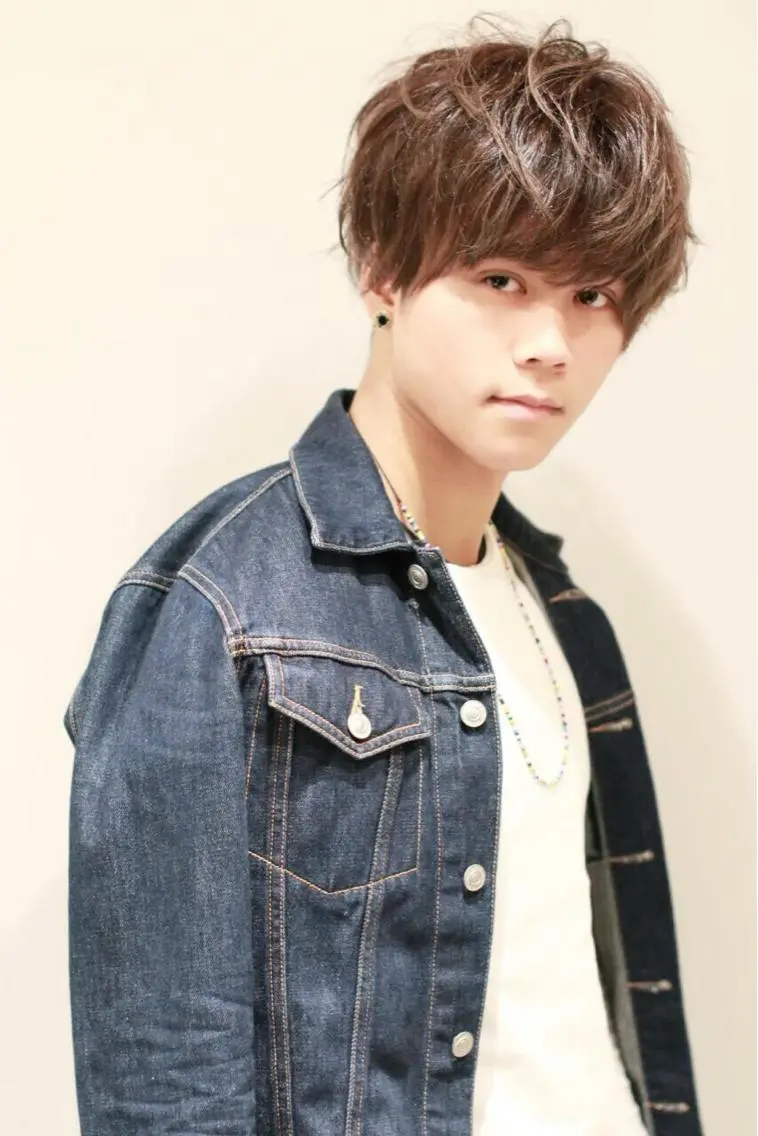 ショート ミディアム メンズ 松永 雄樹のヘアスタイル