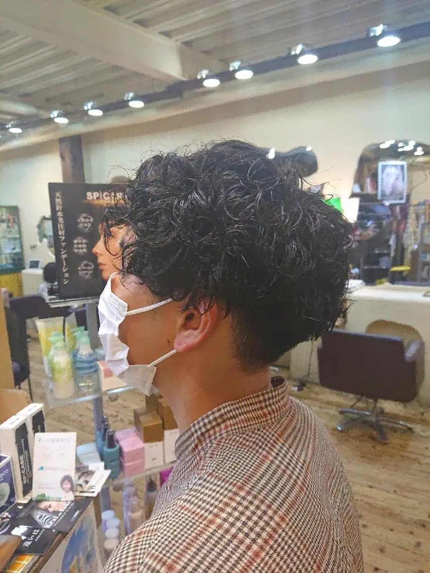 パーマ メンズ メンズパーマ 「sumi」 AMIのヘアスタイル