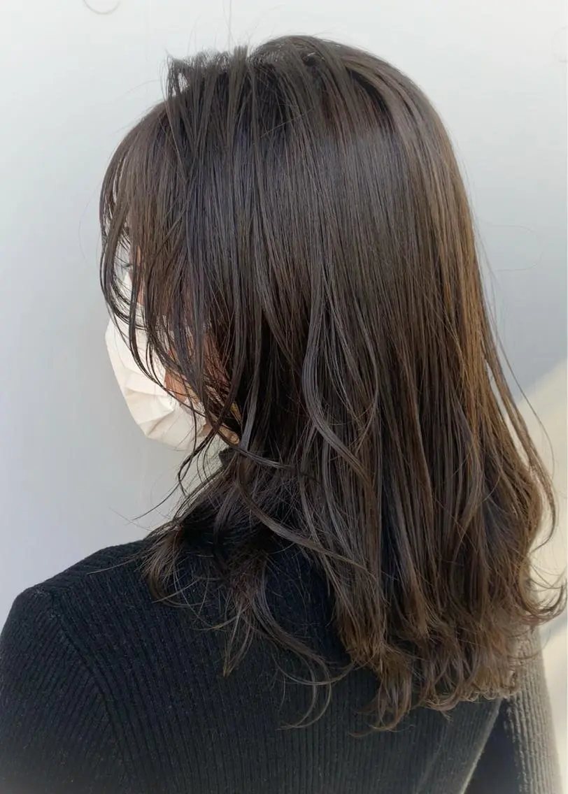ミディアム ヘアカラー トリートメント もにか🌞原宿/渋谷 🌝ブリーチカラーのヘアスタイル