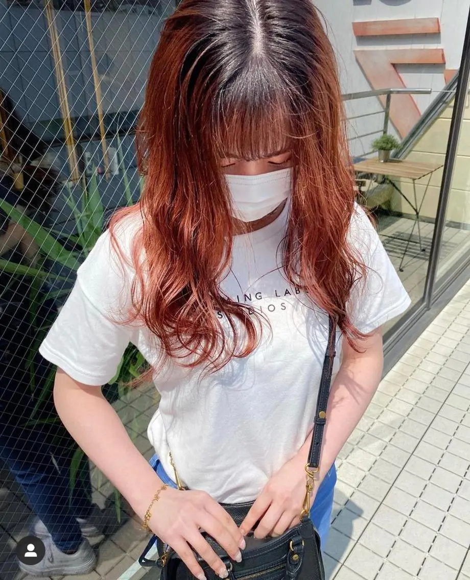 ロング カラー 🧡色落ちまで2度 楽しめる🧡ヨシキのヘアスタイル