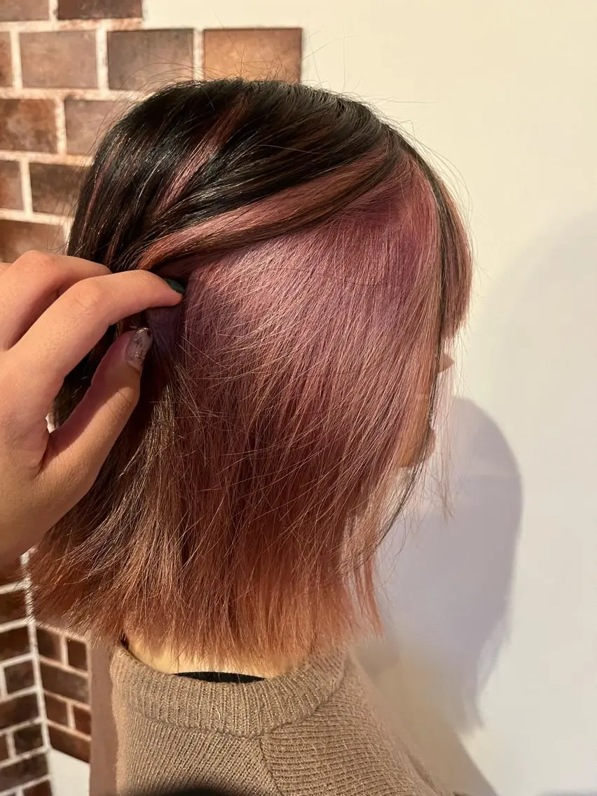 カラー 松下 詩恵里のヘアスタイル