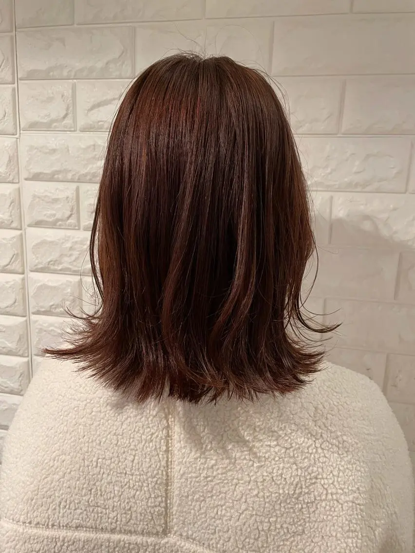 ショート カラー ヘアカラー トリートメント 英語ok sohee ソヒ 305号室のヘアスタイル