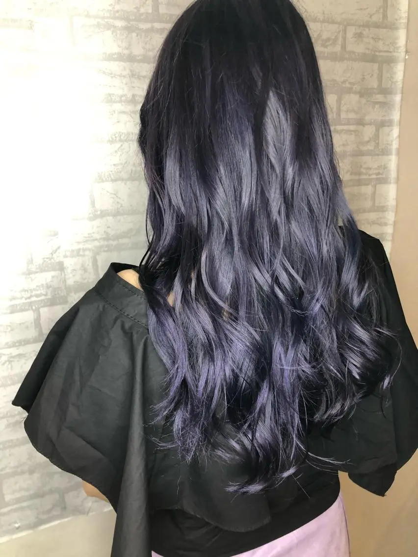セミロング カラー ラベンダーカラー 美髪・艶髪特化美容師 RYOJIのヘアスタイル