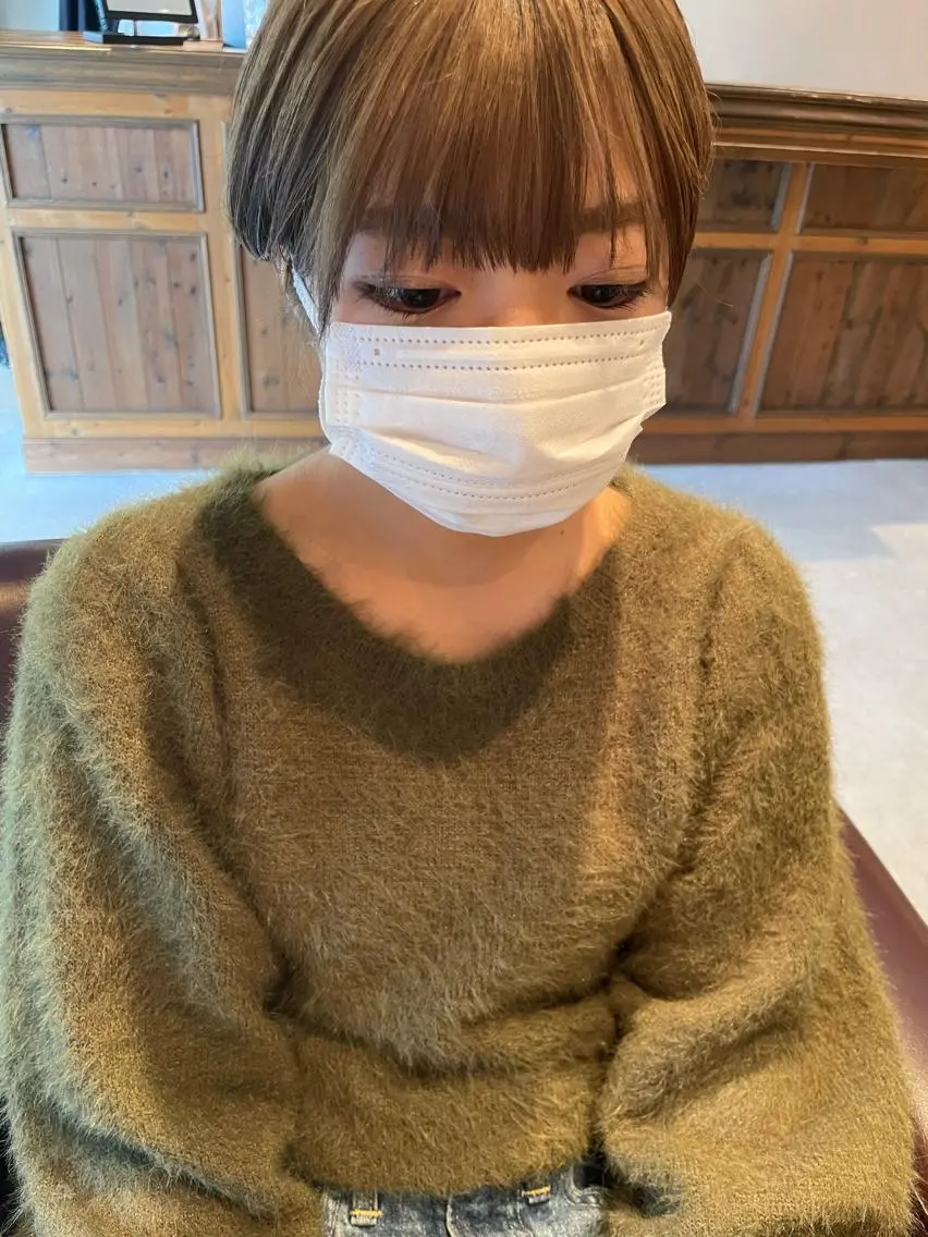 ショート カット トリートメント minatsu 東京の技術を京都でのヘアスタイル