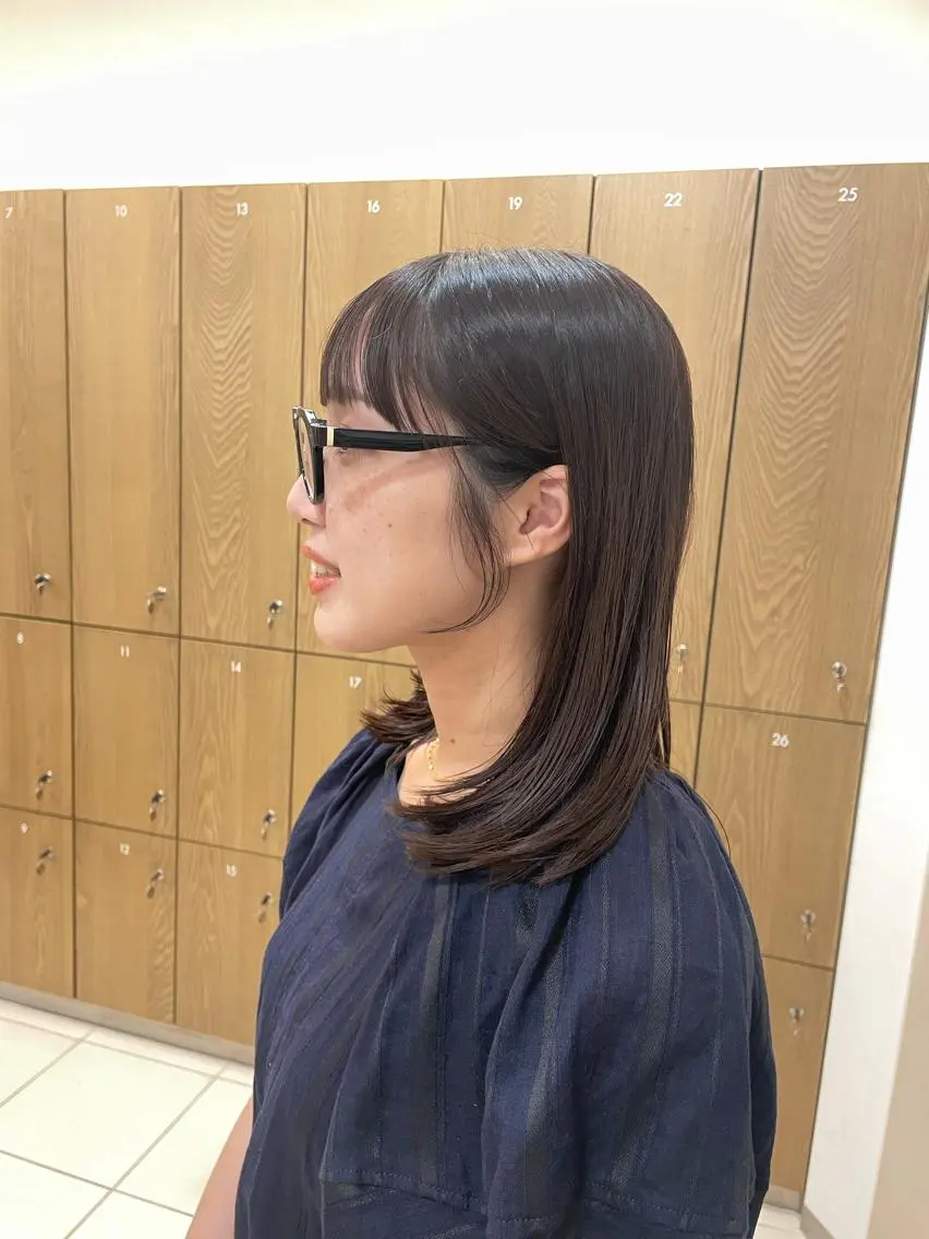ミディアム 櫻間 彩心のヘアスタイル