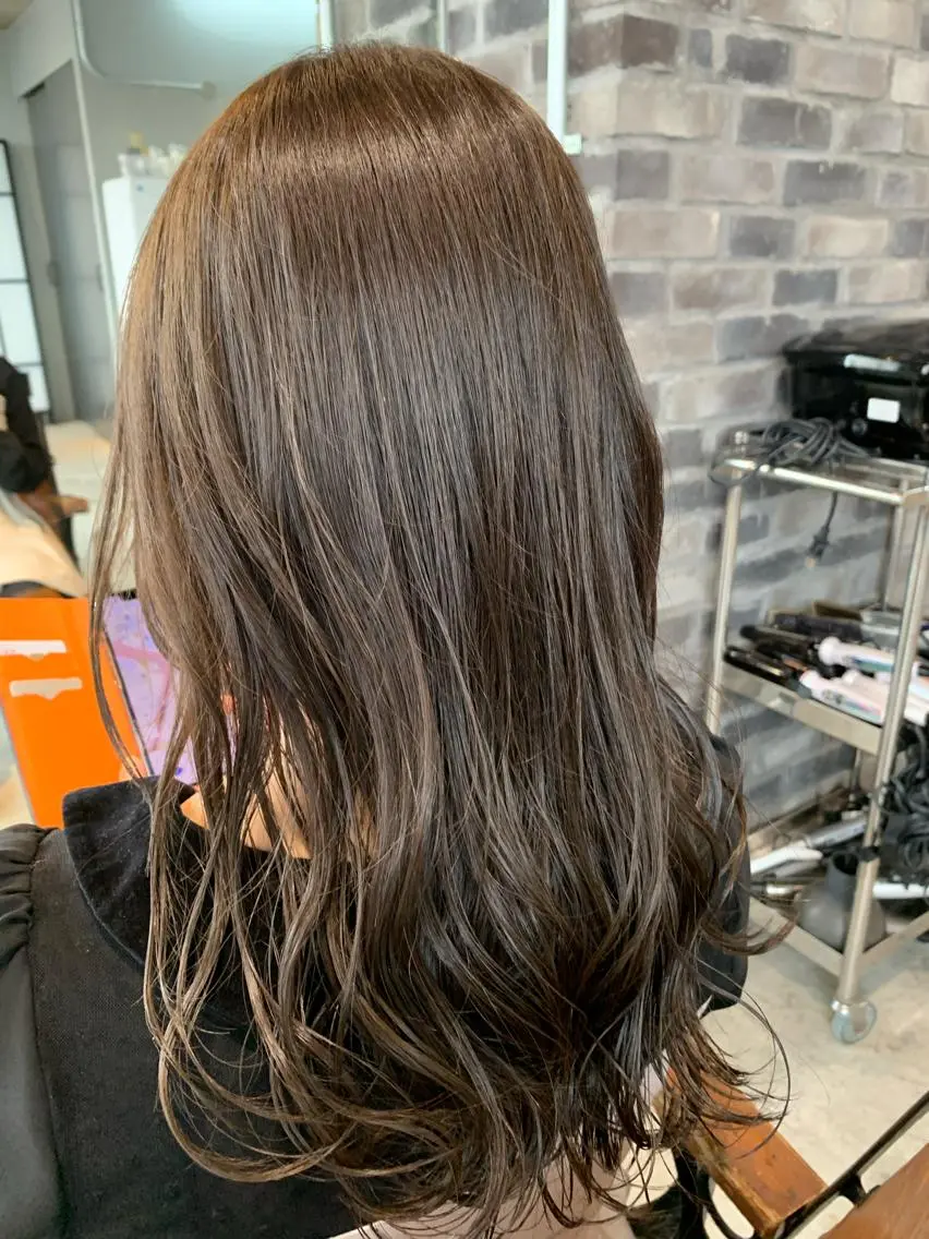 ミディアム カラー ヘアアレンジ ヘアカラー トリートメント 似合わせ×美髪改善✨ Yutoのヘアスタイル