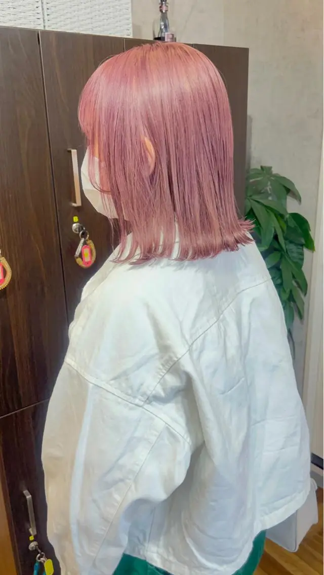 ショート カラー ヘアカラー 心斎橋なんば 大野竜輝のヘアスタイル