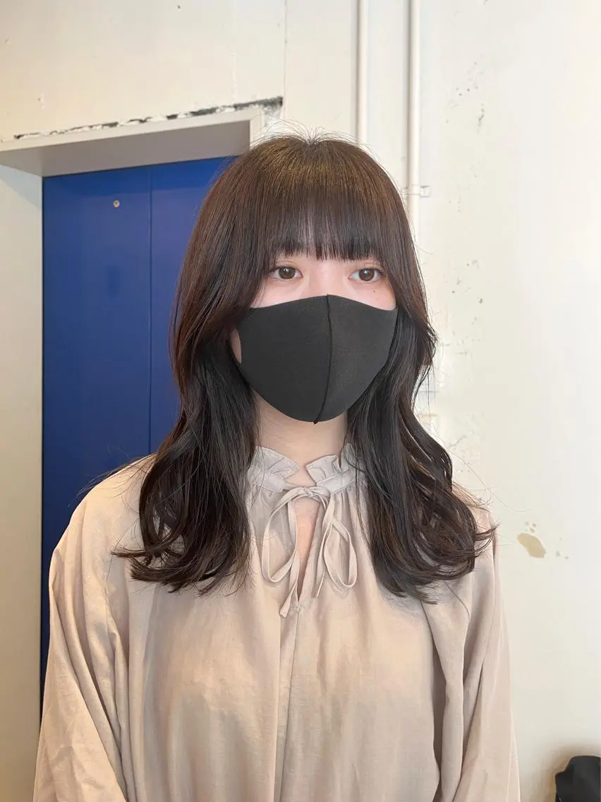 セミロング カラー カット ヘアカラー トリートメント RYOMA/ 似合わせ🎧🤍のヘアスタイル