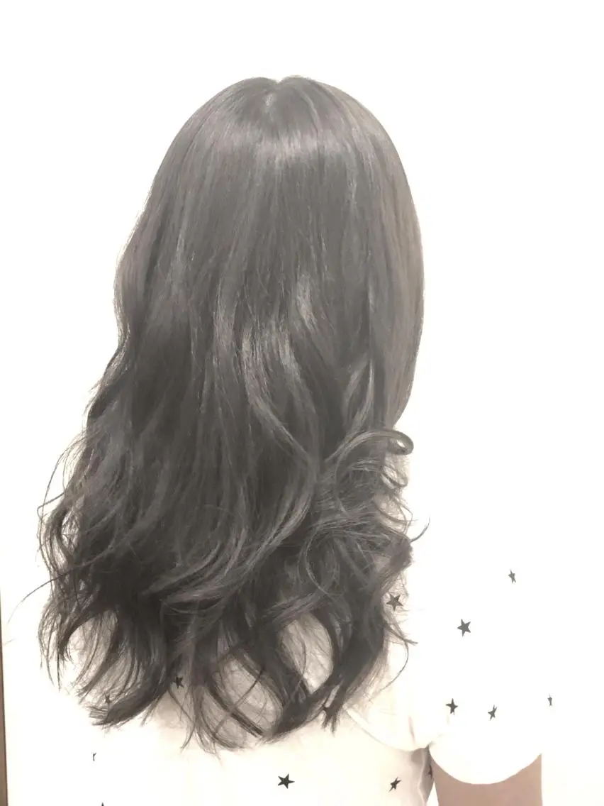 セミロング カラー ヘアカラー トリートメント sharesalon セキケイタのヘアスタイル