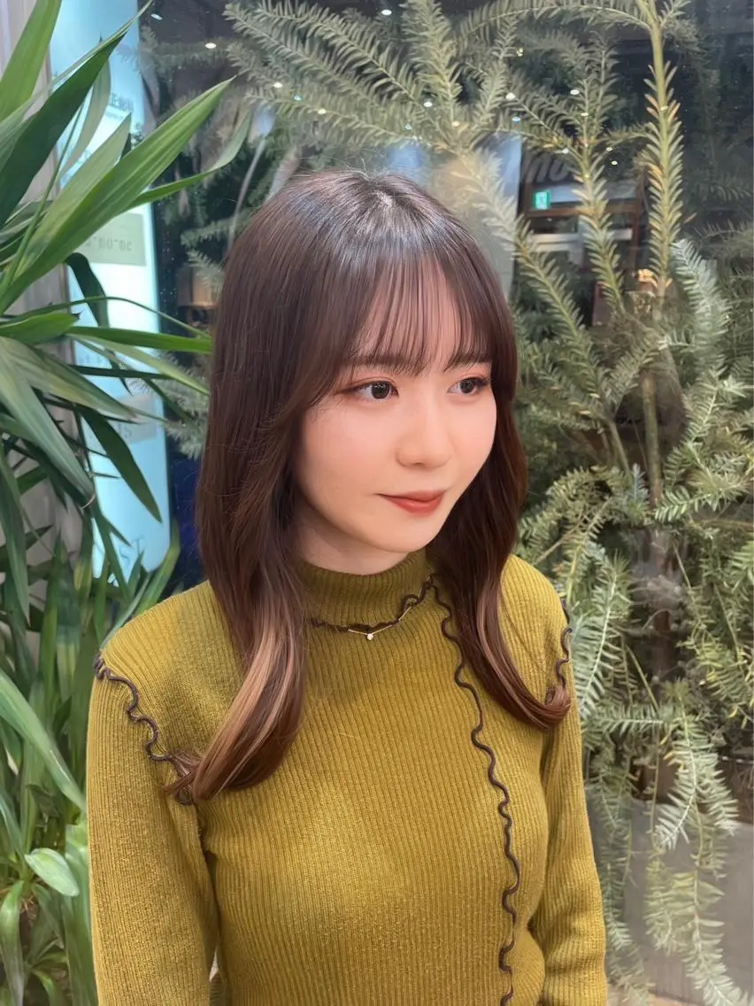 セミロング トリートメント Hana❁⃘*.ﾟ Jr.stylistのヘアスタイル