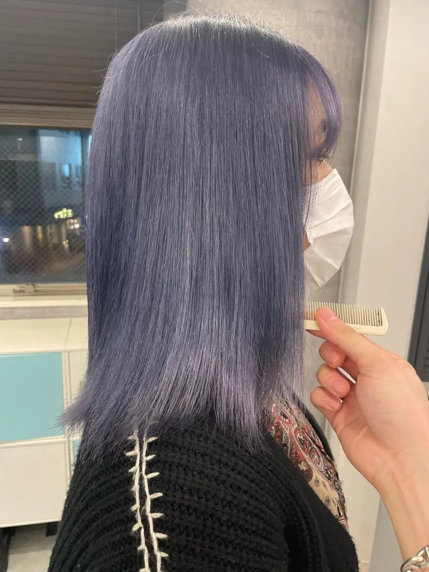 ミディアム ヘアカラー Loob.TOKYO MIYA🌈のヘアスタイル