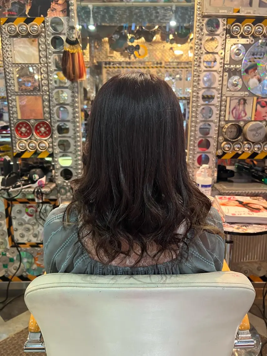 セミロング ヘアアレンジ KOYA ｺﾔのヘアスタイル
