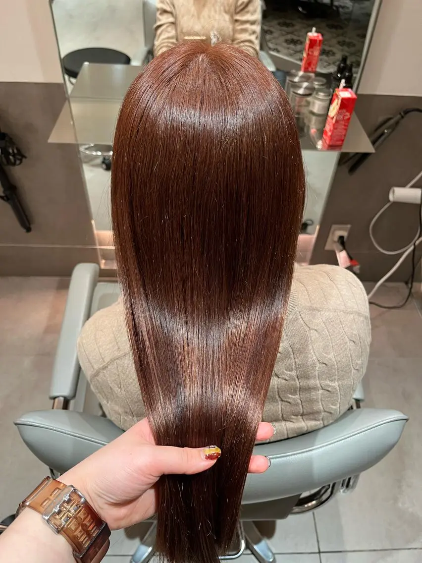 ロング カラー カット 🌻暖色カラー🌻 sakuraのヘアスタイル