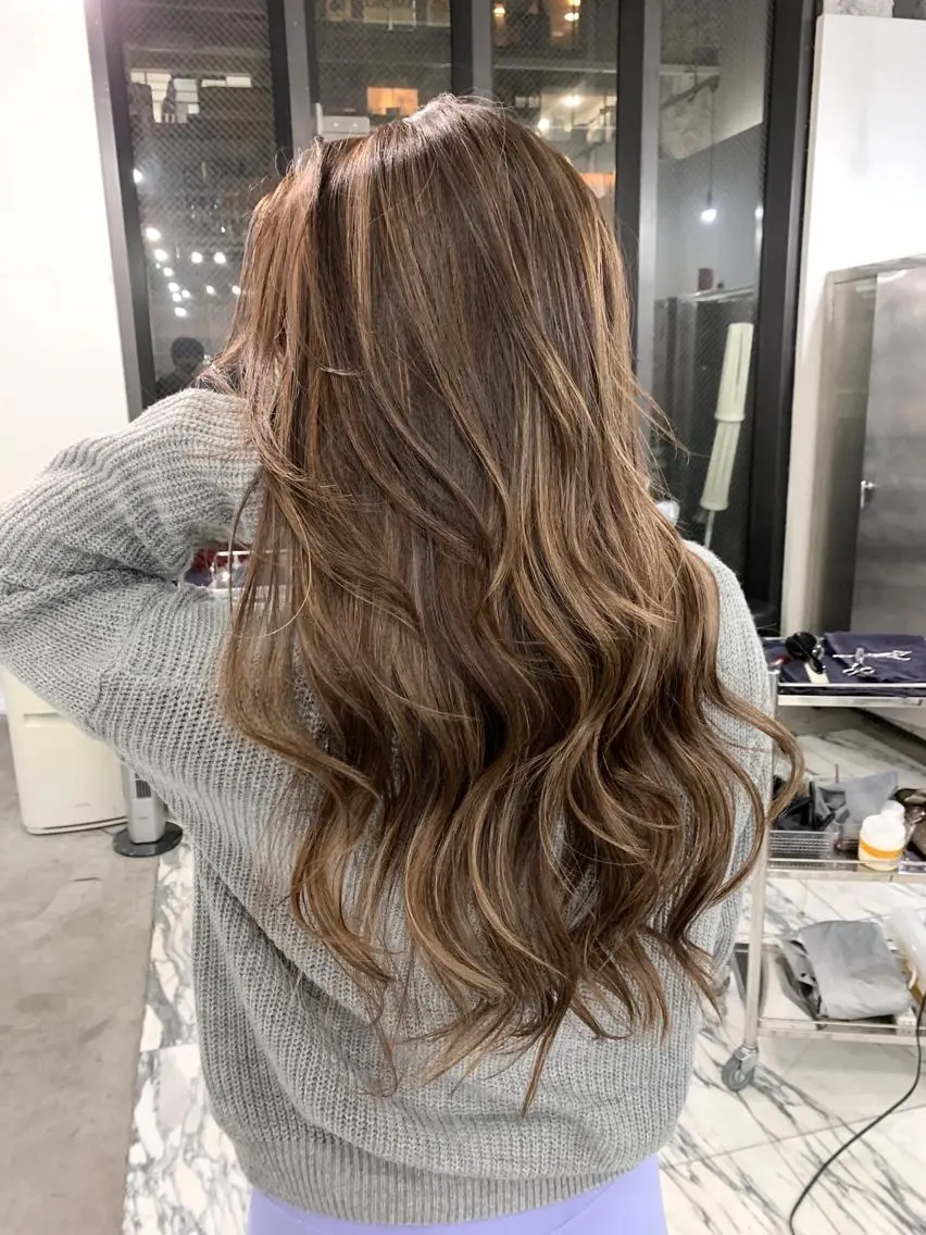 ロング エクステ(レミー毛) NINEのヘアスタイル