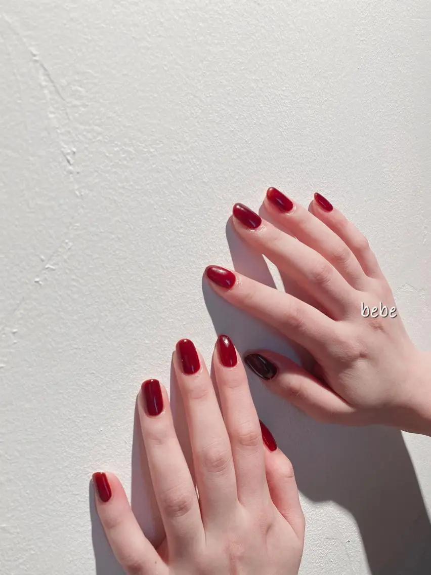 ネイル ボルドー ハンドネイル Ann nailのネイルデザイン