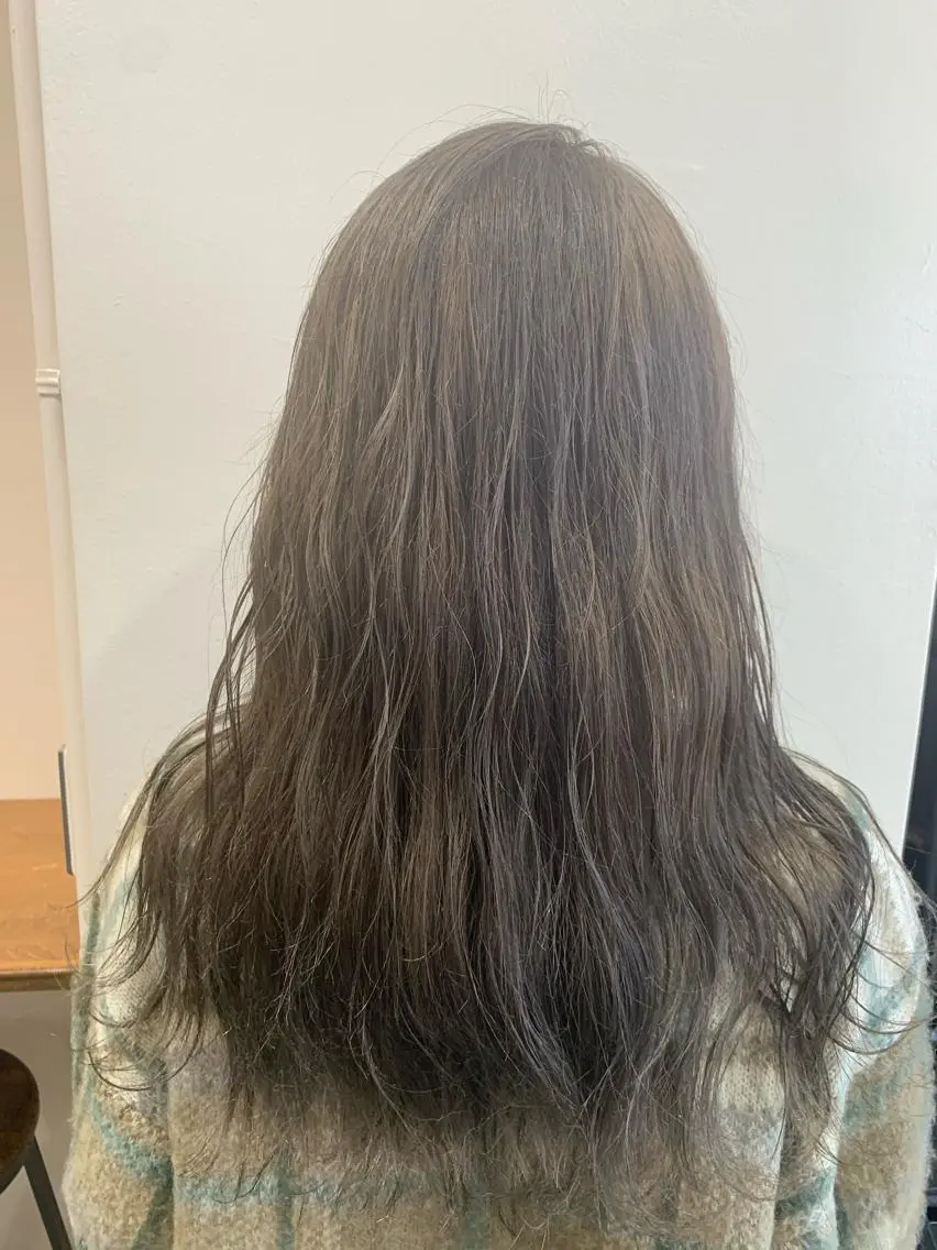 ロング ヘアカラー トリートメント ヘッドスパ ヘアセット 大宮/山口 竣也のヘアスタイル
