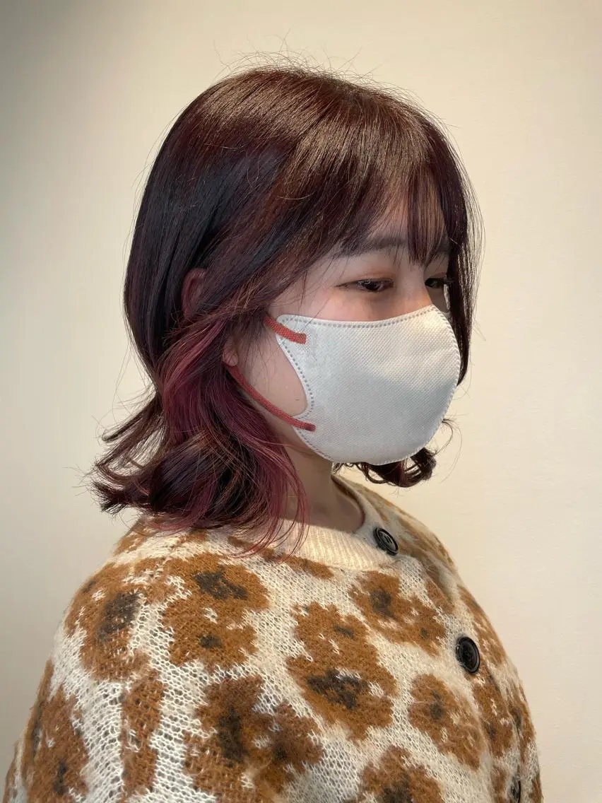 ショート カラー ブラウンカラー 韓国風カラー🤎 𝒄𝒉𝒊𝒌𝒂のヘアスタイル