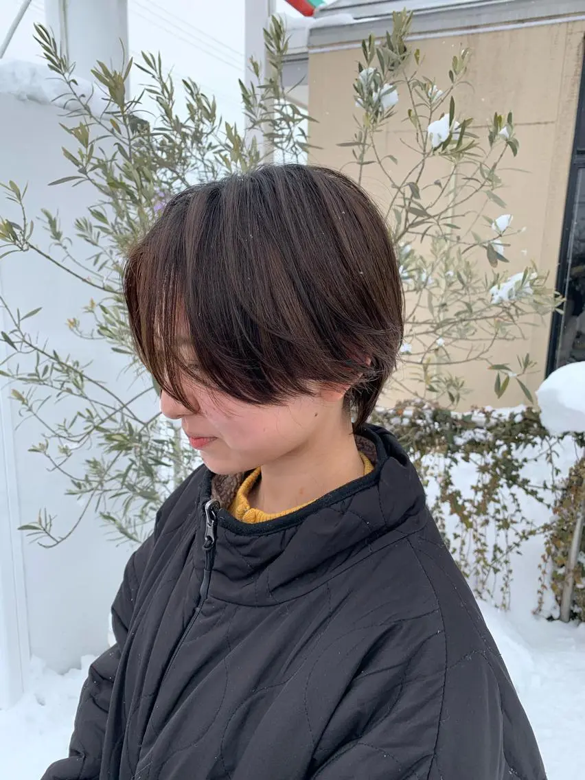 ショート 大野 智亜里のヘアスタイル