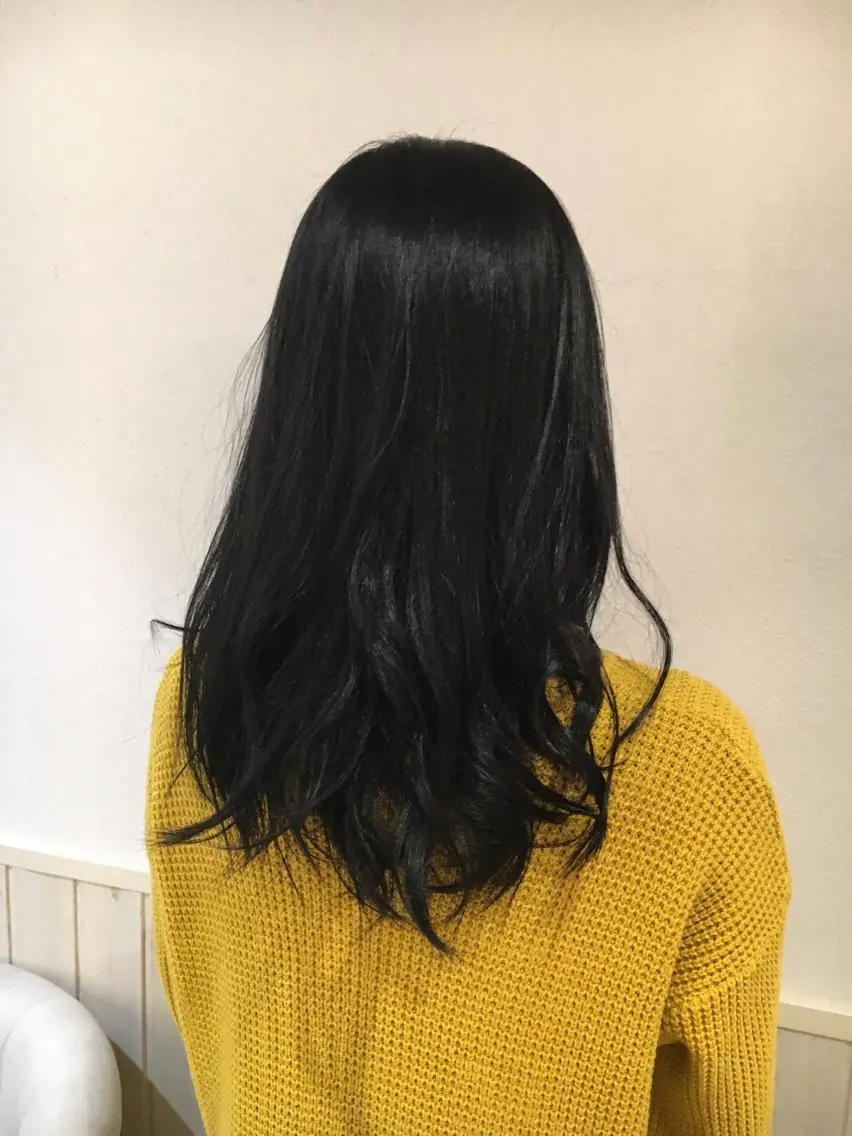 ロング カラー カット ヘアカラー トリートメント 宮内 真乃のヘアスタイル