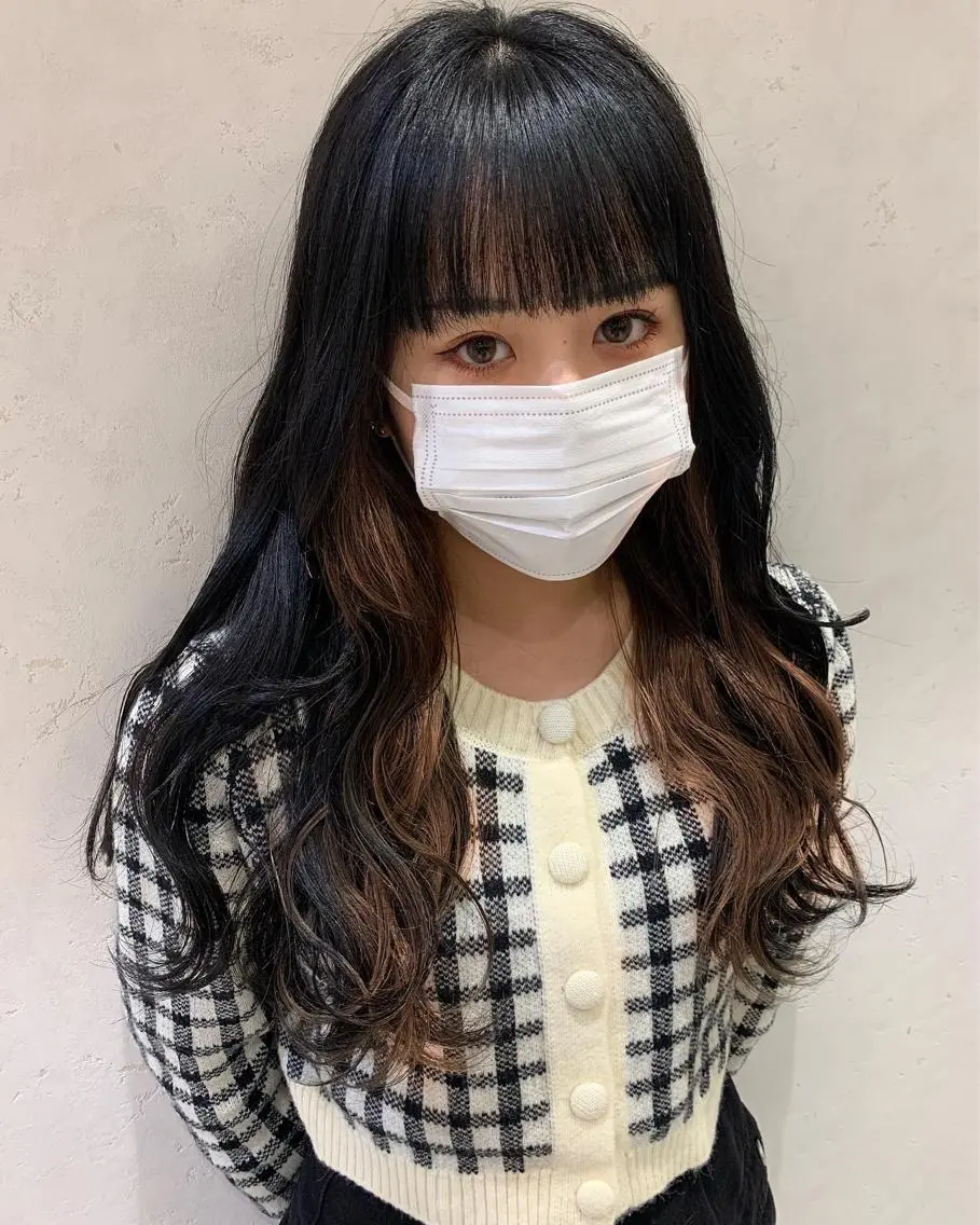 ロング カラー ヘアアレンジ ベージュカラー ヘアカラー ayumi🌈 インナーカラー🌈のヘアスタイル