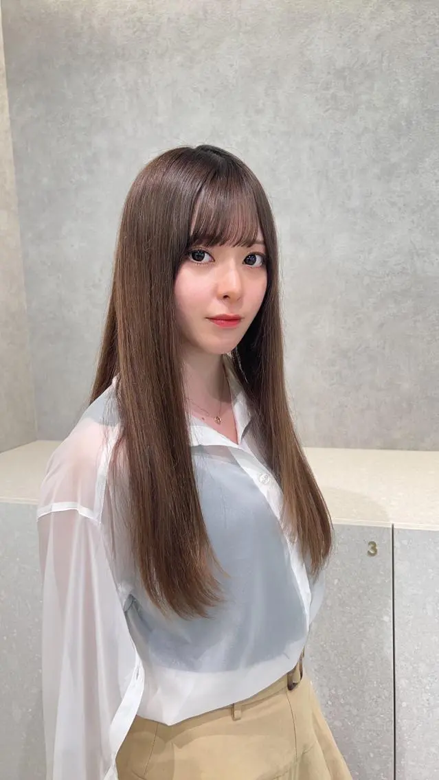 ロング カット トリートメント レイヤー×韓国 🇰🇷鈴木啓太のヘアスタイル