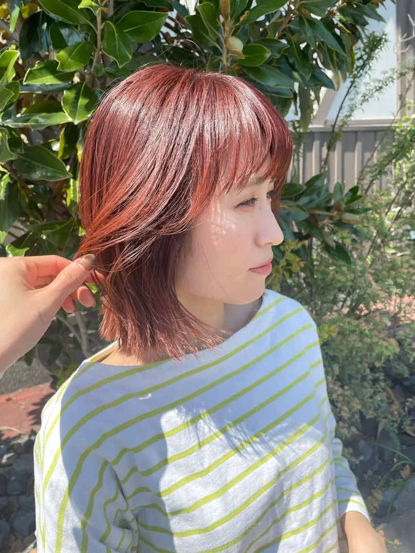 ショート カット ヘアカラー トリートメント LICO 木村真知子のヘアスタイル