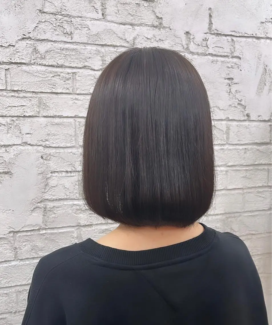 ショート 🪽髪質改善縮毛矯正 🤍MIU🤍のヘアスタイル