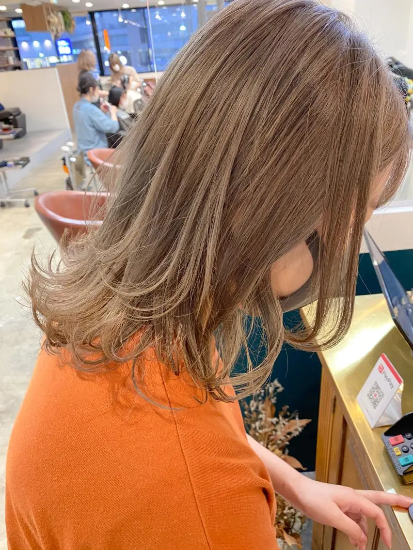 セミロング fit stand /HIIRAGIのヘアスタイル