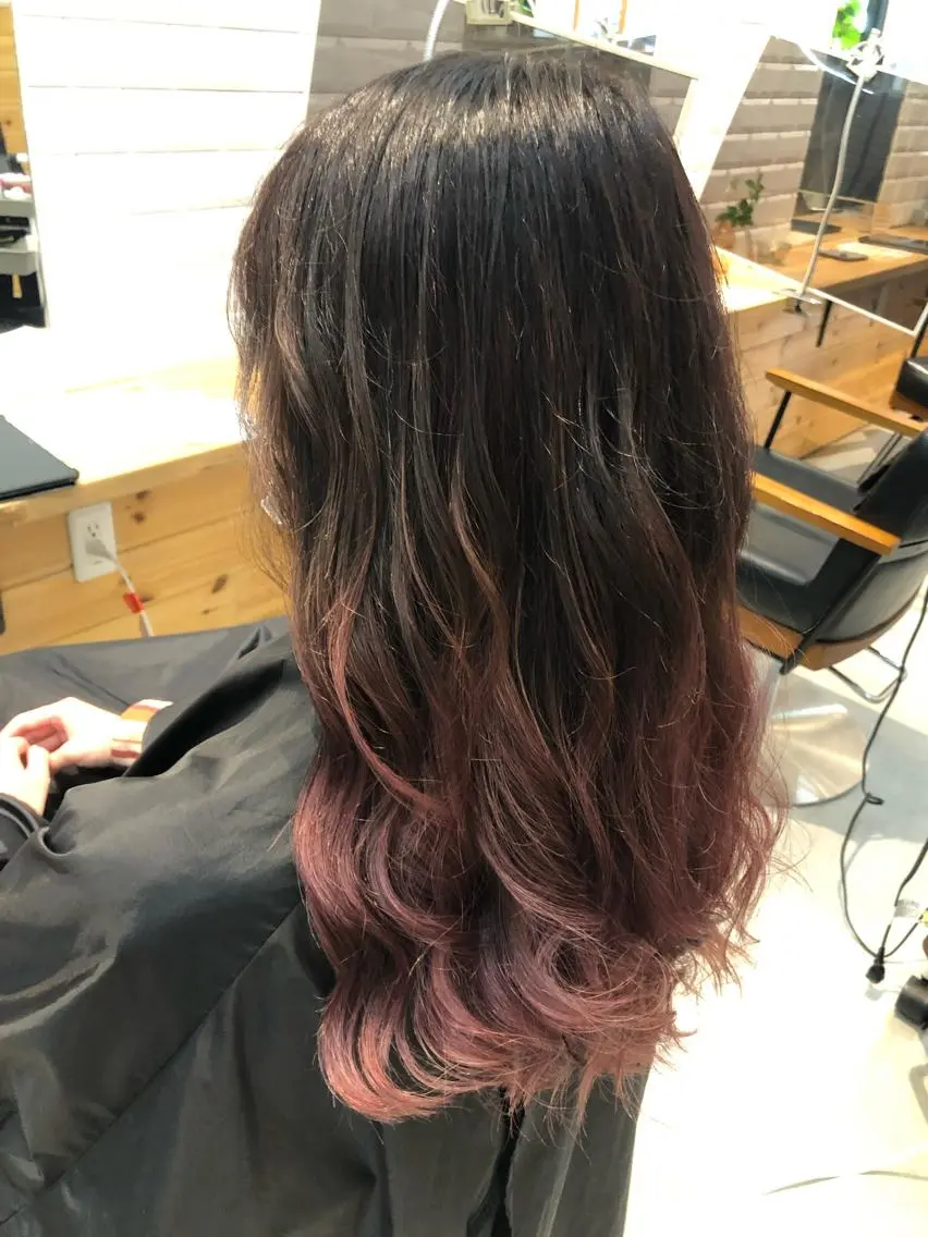 カラー ダブルカラー ヘアカラー トリートメント MATSU 🌟韓国🇰🇷のヘアスタイル