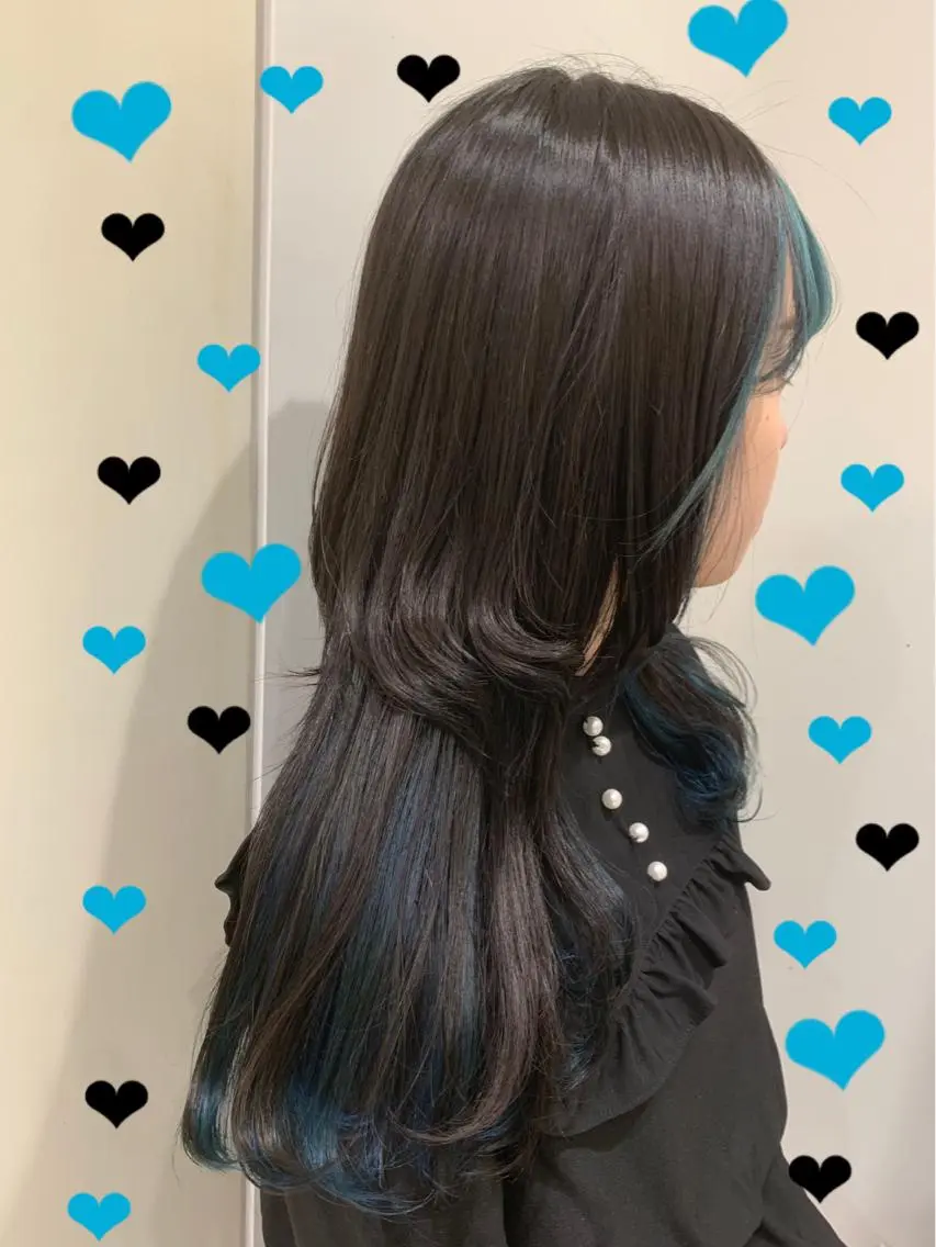 ミディアム カラー 新宿駅近♡個室 ♡関口三都季🌜のヘアスタイル