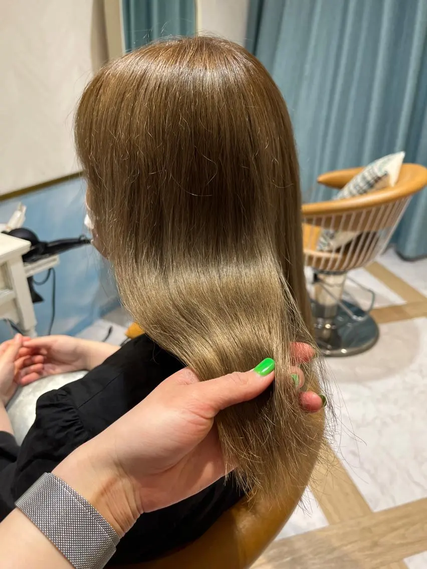 ロング 川田大輝 ナチュラルモードのヘアスタイル